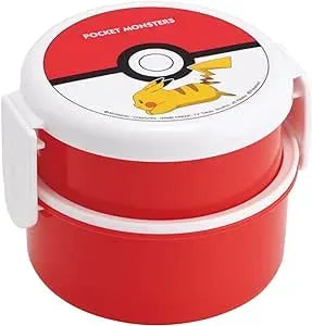 Antibacterial Round Lunch Box 2-Tier