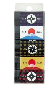 Ninja Push - Out Eraser Set
