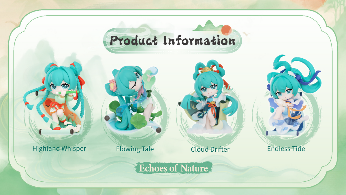 FUNISM Hatsune Miku Oriental Elegance Vol. 1 Echoes of Nature - Carton of 48 - Kanako.store