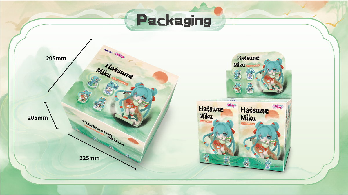 FUNISM Hatsune Miku Oriental Elegance Vol. 1 Echoes of Nature - Carton of 48 - Kanako.store