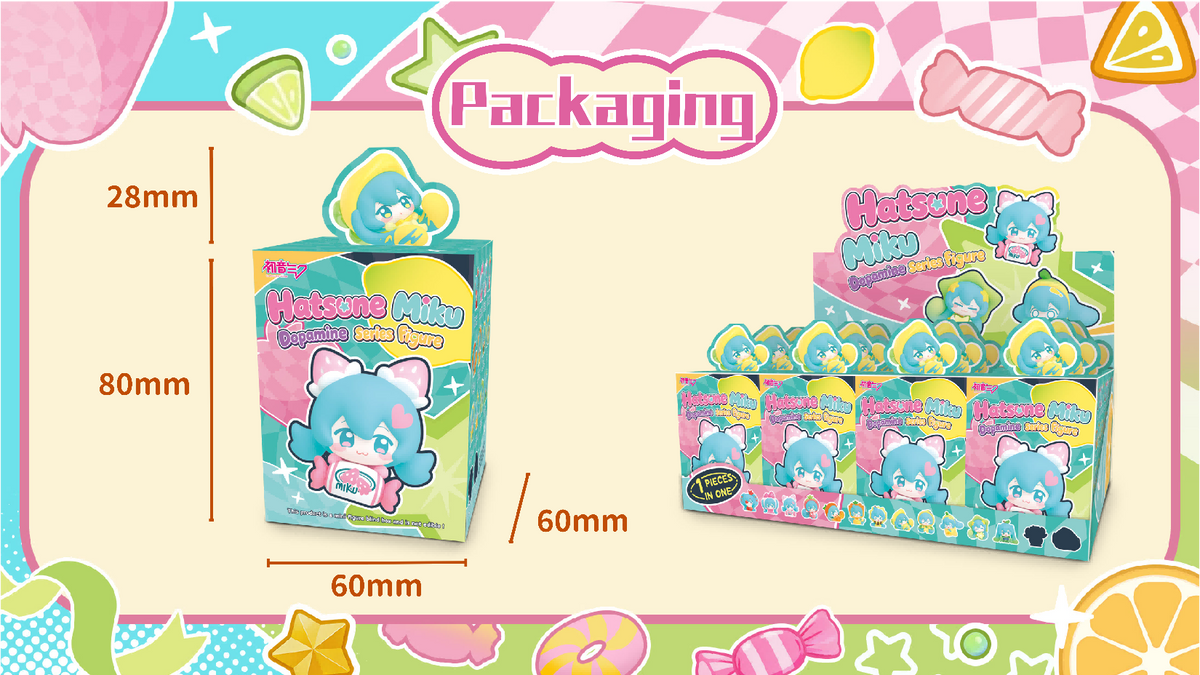 FUNISM Hatsune Miku Dopamine - Carton of 48 Blind Boxes (144 Figures) - Kanako.store