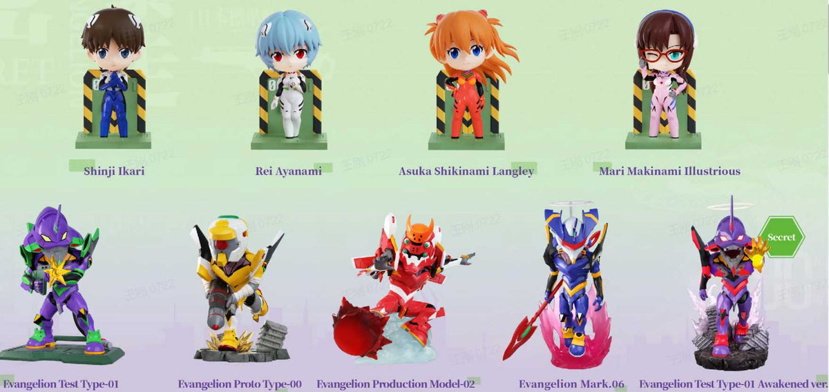 FUNISM Evangelion EVA Vol. 1 Blind Box - Carton of 48 - Kanako.store