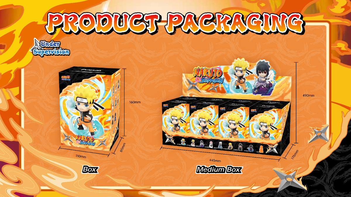 FUNISM Naruto Shippuden Great Ninja War Vol. 1 Blind Box - Carton of 48 - Kanako.store