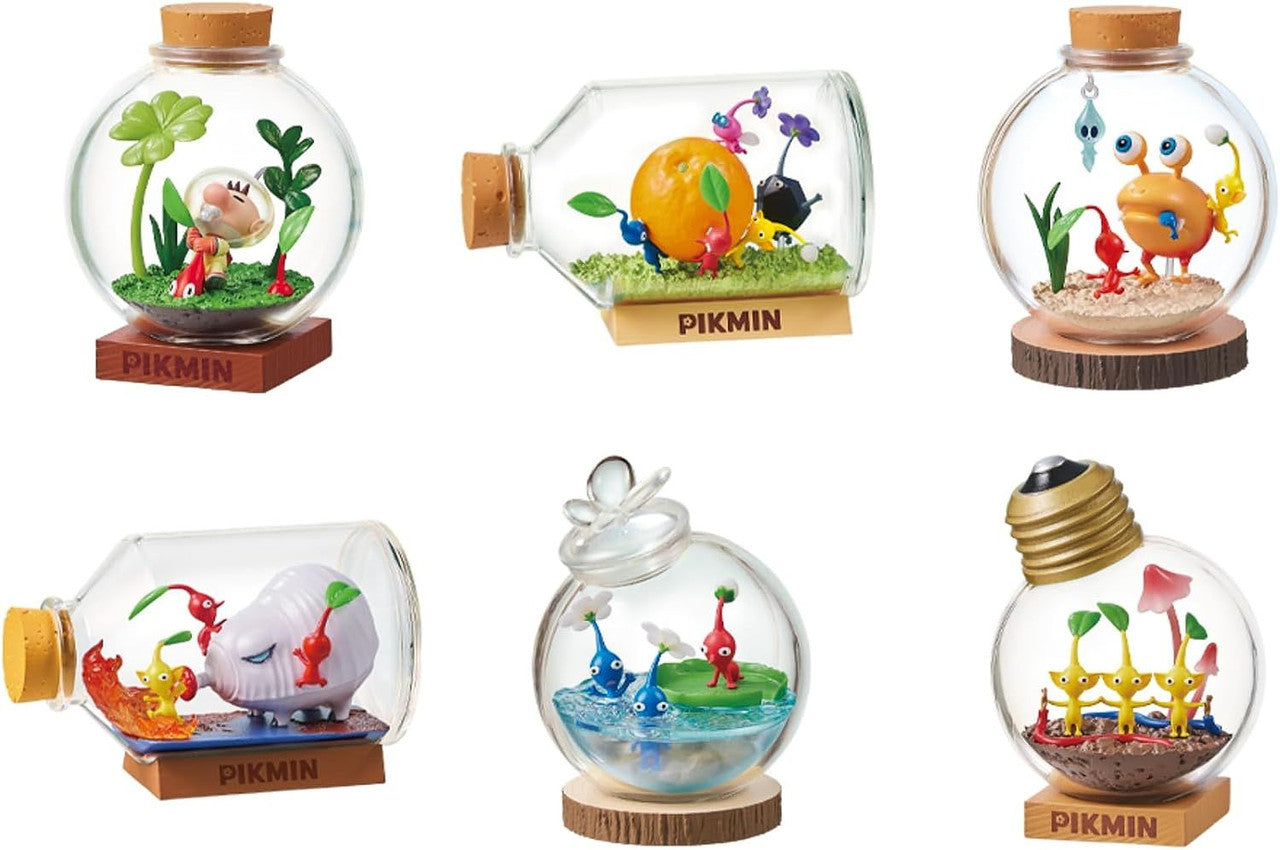 Re-ment Pikmin Terrarium Collection – 6pcs Complete Box