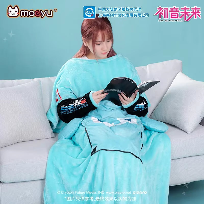 Moeyu: Hatsune Miku:  Digital Pillow & Blanket (2-in-1) - Kanako.store