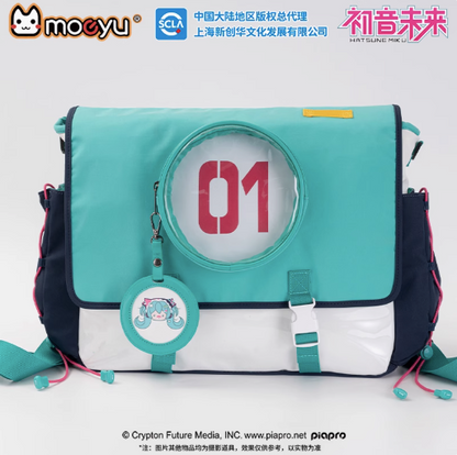 Moeyu Hatsune Miku Future Rhythm Series Mini Bag, Badge Holder - Kanako.store