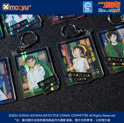 Moeyu Detective Conan Million-Dollar Pentagram Acrylic Keychain Blind Box - Kanako.store