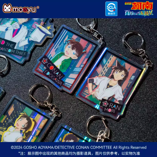 Moeyu Detective Conan Million-Dollar Pentagram Acrylic Keychain Blind Box - Kanako.store