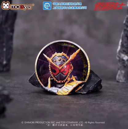 Moeyu Kamen Rider Golden Knight Series Tinplate Badge, Geiz, Calibur, Zi-O Collectible Pin - Kanako.store