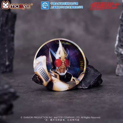 Moeyu Kamen Rider Golden Knight Series Tinplate Badge, Geiz, Calibur, Zi-O Collectible Pin - Kanako.store