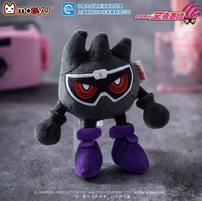 Moeyu Kamen Rider Ex-Aid Mighty X Plush Keychain, Official Ex-Aid Anime Doll Charm - Kanako.store