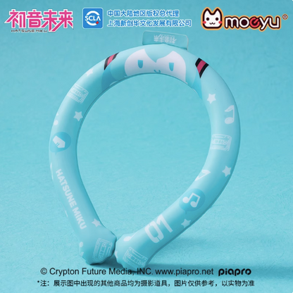 Moeyu Hatsune Miku Reusable Cooling Neck Ring, Cute Miku Ice Collar - Kanako.store