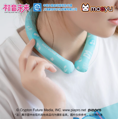 Moeyu Hatsune Miku Reusable Cooling Neck Ring, Cute Miku Ice Collar - Kanako.store