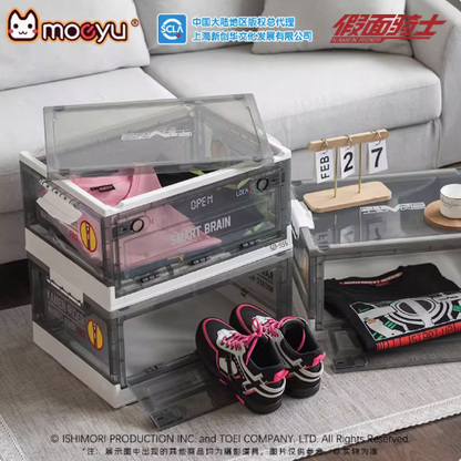 Moeyu Kamen Rider Faiz Camping Supply Storage Box, Official Printed Rolling Container - Kanako.store