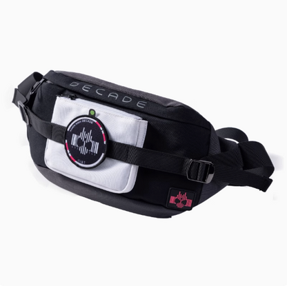 Moeyu Kamen Rider Decade Belt-Inspired Shoulder Bag, Official Chest/ Waist Bag with Henshin Design - Kanako.store