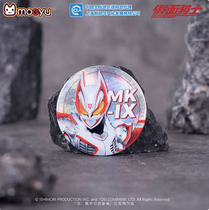 Moeyu Kamen Rider Tinplate Badge Blind Box, Official Anime Pin Badge - Kanako.store