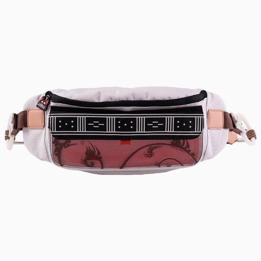 Moeyu Wuhua Mishin Tanuki Tray-Inspired Chest Bag, Unisex Outdoor Crossbody Shoulder Bag - Kanako.store