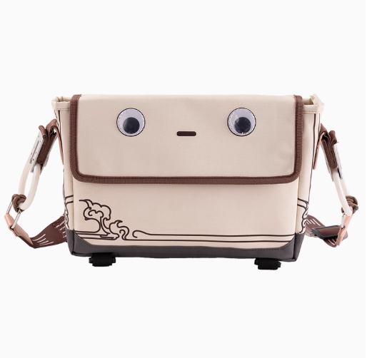 Moeyu Wuhua Mishin Tanuki Tray-Inspired Messenger Bag, Casual Crossbody Shoulder Bag for Daily Commute - Kanako.store