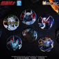 Moeyu Kamen Rider Dangerous Rider Series Tinplate Badge – Blind Box Anime Pin - Kanako.store
