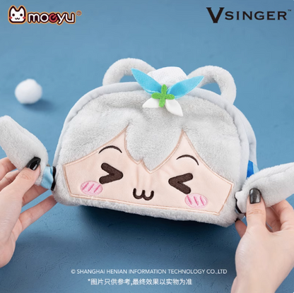 Moeyu Luo Tianyi Squint-Eye Series Plush Tissue Box, Vsinger Cute Anime Paper Holder - Kanako.store