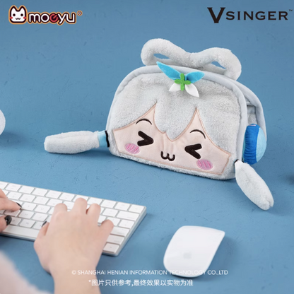 Moeyu Luo Tianyi Squint-Eye Series Plush Tissue Box, Vsinger Cute Anime Paper Holder - Kanako.store