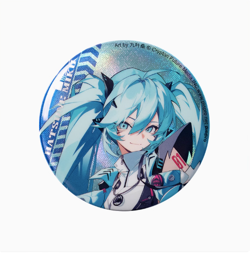 Moeyu Hatsune Miku Badge, RAVE Series, Official Vocaloid Anime Pin - Kanako.store