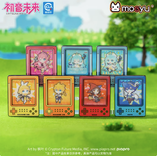 Moeyu Hatsune Miku RPG Series – Lenticular Metal Badge, Standee, Acrylic Keychain, Official Anime Merch - Kanako.store