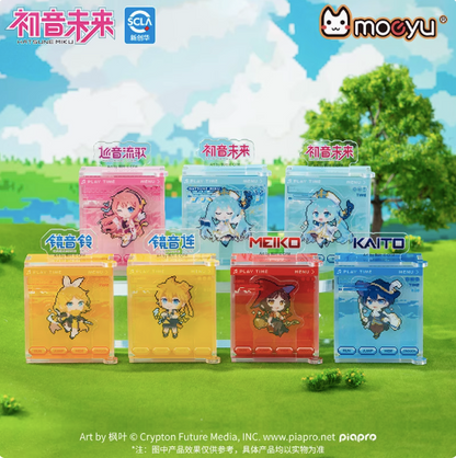 Moeyu Hatsune Miku RPG Series – Lenticular Metal Badge, Standee, Acrylic Keychain, Official Anime Merch - Kanako.store