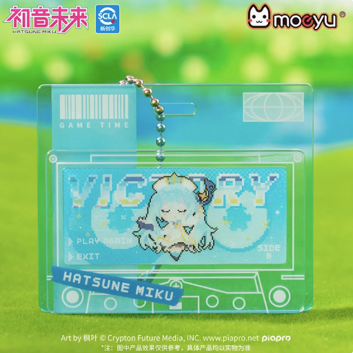 Moeyu Hatsune Miku RPG Series – Lenticular Metal Badge, Standee, Acrylic Keychain, Official Anime Merch - Kanako.store