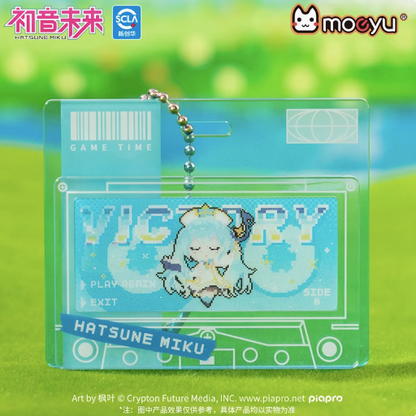 Moeyu Hatsune Miku RPG Series – Lenticular Metal Badge, Standee, Acrylic Keychain, Official Anime Merch - Kanako.store
