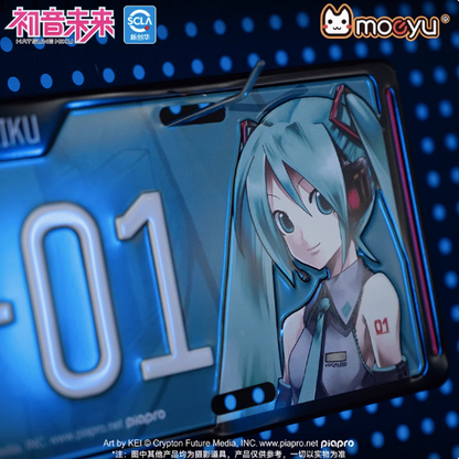 Moeyu Hatsune Miku V2 Art License Plate - Kanako.store