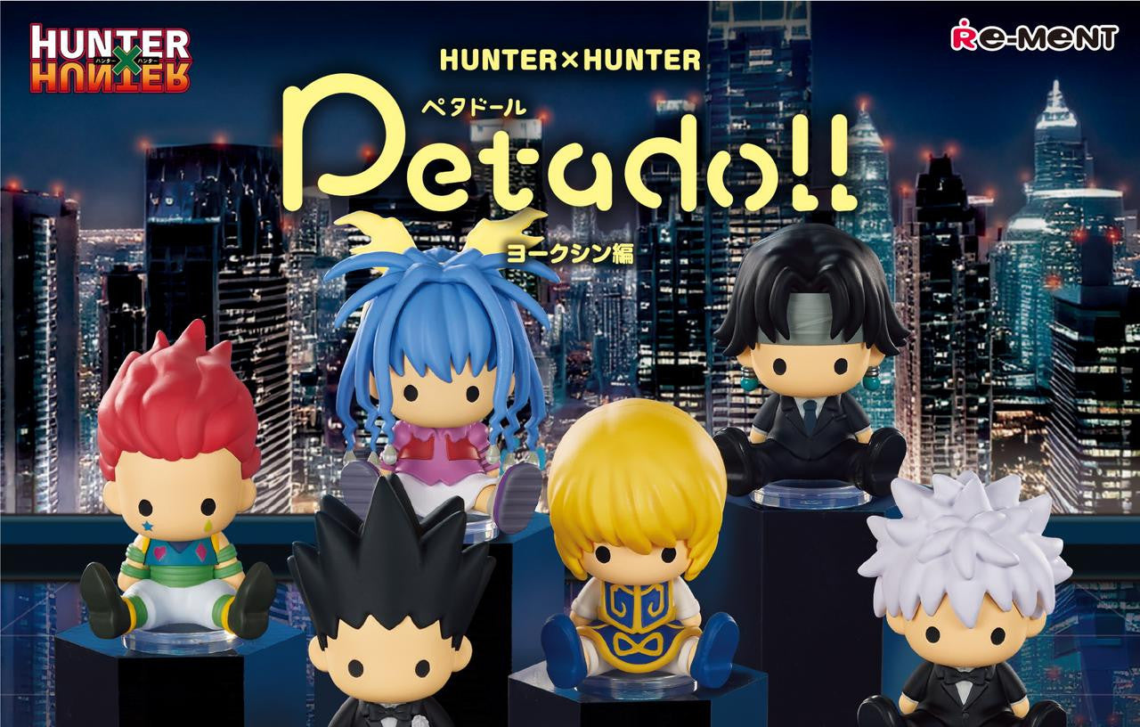 Re-ment Petadoll HUNTER x HUNTER Yorknew City Arc 6pcs Complete Box - Kanako.store