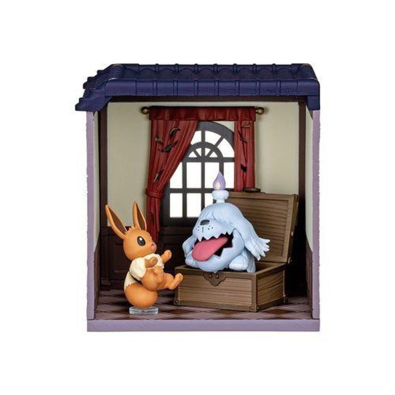 Re-ment Pokémon Midnight Mansion Vol.2 4pcs Complete Box | Spooky Stackable Miniature Figures